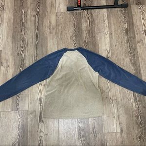 Small Melanzana micro grid fleece pullover crew